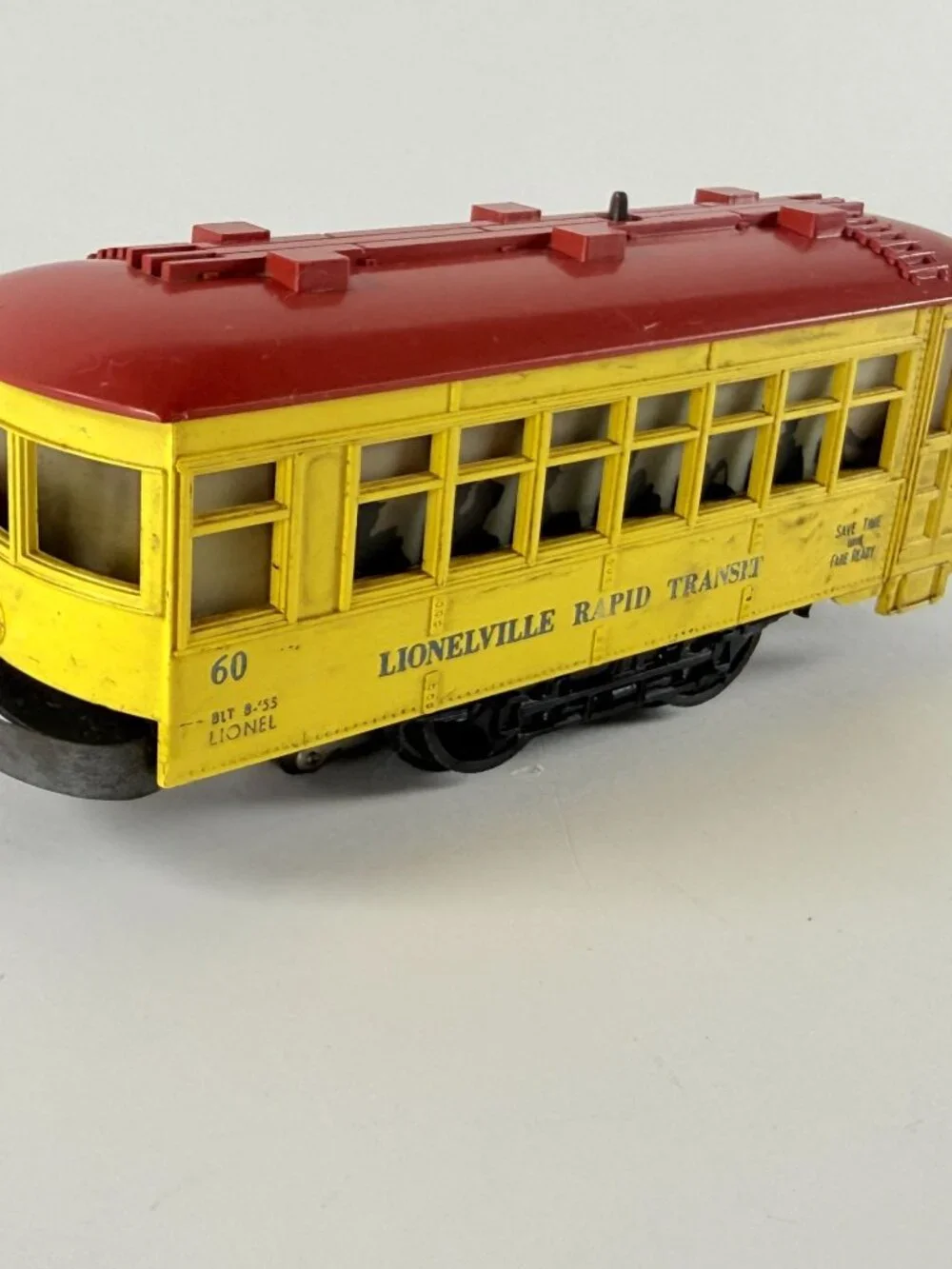 Lionel #60 O Gauge Lionelville Rapid Transit Trolley Pole Transfers Missing Runs